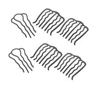 MERRYHAPY Lot De 6 Peignes Latéraux Pour Femmes : Pinces À Cheveux, Épingles À Cheveux Pour Chignons Relevés, Accessoires De Coiffure Vintage En Forme De U, Peigne Latéral En Métal À