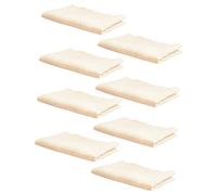 MERRYHAPY Lot De 8 Serviettes Pour Bébé En Coton Bio Double Épaisseur, Mouchoirs Doux Pour -né, Absorbants Et Hypoallergéniques, Pour L’allaitement Et Soins Quotidiens