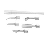 MERRYHAPY Manicure Set Women Stainless Steel Cuticle Tool Kit Cuticle Pusher And Trimmer For Precise Nail Care Nail Polish Remover For Salon And Home Use