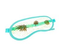 MERRYHAPY Masque de Nuit Rafraîchissant pour Yeux Gel Réutilisable Froid pour Soins des Yeux pour Camping et Voyage Vert