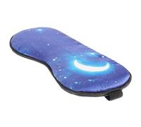 MERRYHAPY Masque De Sommeil En Soie Véritable Imprimé Réglable Compression Et Thérapie Par Refroidissement Yeux Pour Dormir à La Maison Voyage