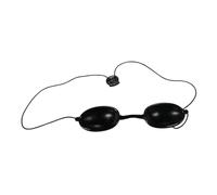 MERRYHAPY Masque Oculaire de UV pour Soins Esthétiques et Thérapie par la Lumière Cache-œil Noir Ergonomique Confortable