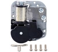 MERRYHAPY Mécanisme Musical de Remplacement en ABS avec t vis Mécanisme de boîte à Musique DIY léger Petit Mouvement 5.00X4.50X2.00Cm adapté pour Surface ou boîte