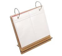 MERRYHAPY Mini Album Photo De Bureau Support De Pour Photos Et Autocollants De Manucure Calendrier Style Dépliant Pour Salon Et Usage Personnel