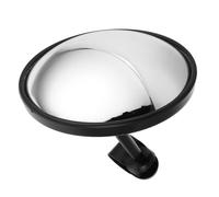 MERRYHAPY Miroir Angle Mort Extérieur Grand Rond pour Camions et Bus Miroir Convexe Ajustable Résistant Pluie et Aux Chocs Rétroviseur Robuste pour Véhicules Automobiles