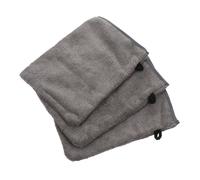 MERRYHAPY Nettoyants Pour Le Visage Mitaines Démaquillantes Doux Pour Le Nettoyage Du Visage Gris Et Noir