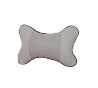 MERRYHAPY Oreiller Cervical Couleur Aléatoire en Coton Respirant Fermeture Éclair, Coussin Repose-Nuque Compact Offrant Un Maintien du Cou et Confort Solide pour Voiture