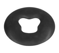 MERRYHAPY Oreiller en Silicone Noir pour Massage Visage, Coussin Réutilisable Protection Faciale, pour Spa, Bureau ou Voyage, Confort et Douceur Garantis