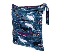 MERRYHAPY Paquet À Langer Réutilisable en Tissu Imperméable Double Fermeture Éclair pour Couches Bébé