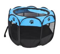 MERRYHAPY Parc pour Chien Pliable Spacieux Toile Oxford Respirante Enclos Octogonal Panneaux pour Chiots et Chats Parc Intérieur Extérieur Léger et Portable