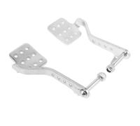 MERRYHAPY Pédale et Design Polyvalent Argenté pour Karting de Frein en Fer Contrôle Stable pour Drift Racing et DIY