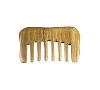 MERRYHAPY Peigne à cheveux en bois antistatique à pointe souple pour voyage maison et extérieur 9 5 cm x 1 2 cm x 5 7 cm