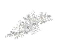 MERRYHAPY Peigne à Cheveux Pour Mariage Coiffe Perles Artificielles Accessoire Pour Cheveux De Mariée
