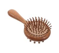 MERRYHAPY Peigne Massage Bois pour Femmes Masseur de Chevelu Double Face Peigne Souple pour Soins des Cheveux Longs Outil de Massage Pratique et Confortable à Domicile