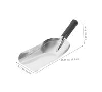 MERRYHAPY Pelle de Jardin Multifonction Acier Inoxydable Résistante pour Transplantation Désherbage et Travail Sol Outil Manuel Petit et Pratique pour Jardinage Cour Ferme