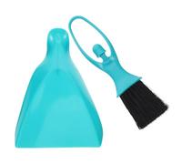 MERRYHAPY Pelle et Brosse de comptoir Mini Balai avec Boucle de Suspension Petit Outil de Nettoyage pour Voiture Mini Pelle à poussière et Brosse de Table et épingle Green