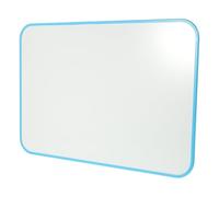 MERRYHAPY Petit Tableau Blanc Effaçable à Sec en Plastique Blanc Grande Surface D'écriture, Facile à Écrire et Effacer, pour Usage Scolaire et Bureau Couleur Aléatoire