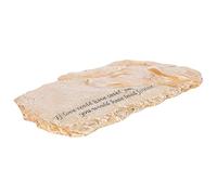 MERRYHAPY Pierre Commémorative pour Chien Résine Ornement De Tombeau pour Animaux Statue Décorative Extérieure Souvenir pour Jardin Personnalisable avec Texte Mémorial