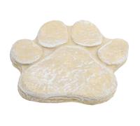MERRYHAPY Pierre Tombale pour Animaux De Compagnie avec De Patte Monument Durable pour Jardin Ou Pelouse Souvenir Touchant pour Chien