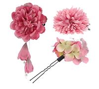 MERRYHAPY Pince À Cheveux En Forme De Fleur Pour Femme Accessoire De Coiffure Idéal Pour Un Mariage Une Soirée Un Banquet Ou Une Fête