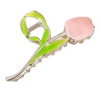 MERRYHAPY Pince à Cheveux Forme De Tulipe Clip à Griffe Robuste Accessoire Pour Cheveux Épais Et Fins Pour Toutes Les Occasions