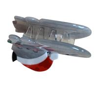 MERRYHAPY Pince à Cheveux Noël en Acétate pour Filles et Femmes Motif Chat Gris Accessoire Cheveux Épais Petite Pince Festive pour Coiffure D’Hiver Présent Fête de Noël