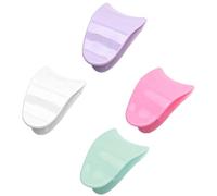 MERRYHAPY Pinces à Faux Cils Pratiques en Plastique 4 Pièces Applicateur Précis Résistantes à L’Usure Outil Cosmétique Léger pour Maquillage et Pose de Cils