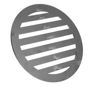 MERRYHAPY Plaque de Fer pour Barbecue Rechange pour Foyer de Cheminée Ventilation Entretien Facile Accessoire Cuisson Plein Air pour Camping et Pique-