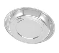 MERRYHAPY Plateau de Pesée Argenté Rond en Acier Inoxydable pour Balance Electronique Doseur de Poudre Adapté aux Petites Pièces et Usage Culinaire