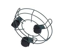 MERRYHAPY Plateau Mobile pour Petits Pots de Plantes Métal Robuste avec roulettes Pivotantes Support Résistant pour Grands Pots de Fleurs Couleur Olive Verte S pour Intérieur et Jardin