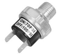 MERRYHAPY Pressostat Détection Précise Polyvalent Contrôle Haute et Basse Pression Filetage 1/4, Matériau Métal et Ptfe pour Compresseur D'air pour Systèmes Hvac et Eau