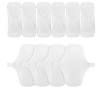MERRYHAPY Protège-slips Confortables en Coton Imperméable Menstruels Réutilisables 10 Pièces pour Femmes et Filles Exercice en Plein Air