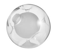 MERRYHAPY Remplacement d'un abat-jour globe en verre : luminaires à abat-jour globe G9 avec 6 surfaces concaves - lampe suspendue moderne pour salon et chambre à coucher