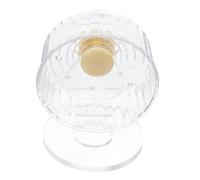 MERRYHAPY Roue d'exercice Silencieuse pour Hamster Gerbille Hérisson avec Base Joujou d'exercice pour Animaux De Compagnie
