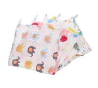 MERRYHAPY Serviettes En Coton Pour Bébé Lot De 5 Douces Absorbantes Drap De Bain Confortable Pour Nouveau-né