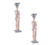 MERRYHAPY Statue de Déesse Décoration Élégante et Délicate Facile à Nettoyer en Résine pour Aquarium 2 Pièces pour Environnement d'eau Douce et Poissons Aquatiques