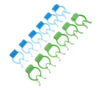 MERRYHAPY Stoppeurs De Saignement De Nez Pinces pour Le Nez De Natation 12 Pièces Clips Nasaux De Fixation Bleu avec Texture Confortable pour Regarder La Télévision 6.50 X 4.00 X 0.80 Cm