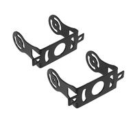 MERRYHAPY Support de Caméra de Recul 2PCS en Fer Noir pour Moissonneuses-Batteuses et Camions avec Design Compact et Installation Facile