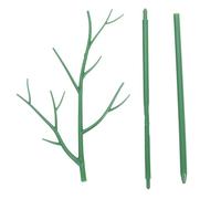 MERRYHAPY Support De Plante Grimpante PP Tuteur pour Plante Pot Treillis Jardin Balcon Cadre Stable Forme De Fourche pour Soutien Tomates Et Fleurs