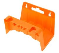 MERRYHAPY Support Mural Robuste pour Tuyau D'arrosage en Plastique Orange, Rangement Mural Compact pour Jardin, Balcon et Patio, Organisateur Pratique pour Tuyaux D'eau, Porte-tuyaux