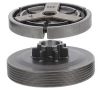 MERRYHAPY Tambour D’Embrayage à Pignon 52 pour Tronçonneuse, Kit De Réparation Ensemble Passif Intégré, Compatible Outils De Jardinage, Pièces De Rechange Robustes Et Assemblage à Vis sans Fin