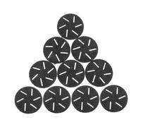 MERRYHAPY Têtes De Ponçage Recharge Pour Râpe Électrique Pieds 20 Pièces Ronde Abs Remplacement Outil Soin Des Pieds Maison Voyage