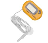 MERRYHAPY Thermomètre Numérique Étanche Mini pour Aquarium Haute Précision Affichage Design Compact pour Réservoirs et Aquariums Mesure Fiable Intérieur et Extérieur Couleur Jaune