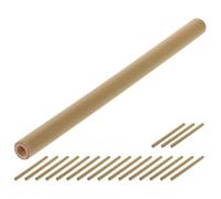 MERRYHAPY Tubes à Abeilles Structure Creuse en Nid D’Abeille Maçonnes en Bambou 20 Pièces Tubes de Nid de Roseaux, 20cm Pollinisation pour Apiculture, Jardiniers et Agriculteurs
