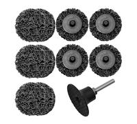 Merryland 10 Pcs Disque de Décapage 50 mm Noir Avec Tige De 6,35mm