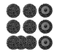 Merryland 10 Pcs Disque de Décapage 50 mm Noir Disques de Nettoyage