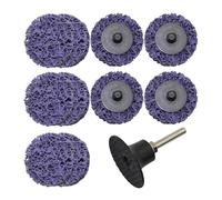 Merryland 10 Pcs Disque de Décapage 50 mm Violet Avec Tige De 6,35mm