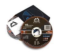 Merryland 25 Pcs Disque à Tronçonner 115 X 1,0 Métal Acier Expert-line | 115mm Meuleuse d'Angle, 115 X 1,0 X 22,23 mm Disque de Coupe Disque Découper, INOX Fer, E11071042