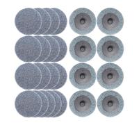 Merryland 25 Pcs Disques Abrasifs à Changement Rapide 50 mm Fin | 50mm Meuleuse À Rectifier, Disque de Conditionnement de Surface Rondelles En Non-Tissé Peinture Rouille Métal Acier DGTAA25C3