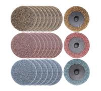 Merryland 25 Pcs Disques Abrasifs à Changement Rapide 50 mm Mixte